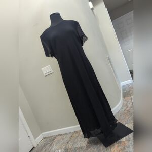 Donna Ricco Black Maxi Dress